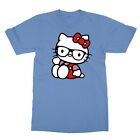 Hello-kitty Nerd Glasses Men's T-shirt