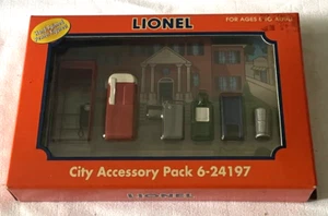 LIONEL 6-24197 STADT ZUBEHÖRPAKET, für ""0"" MASSSTAB ZUGLAYOUT, NEU - Bild 1 von 5