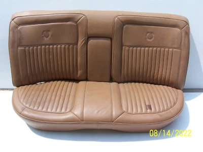 1989 TAN BROUGHAM BANCO TRASEIRO OEM USADO CADILLAC FLEETWOOD RWD 1988 1987 1986 - Imagem 1 de 4