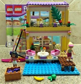 LEGO Friends Stephanie's Beach House - #41037 - w/Instructions