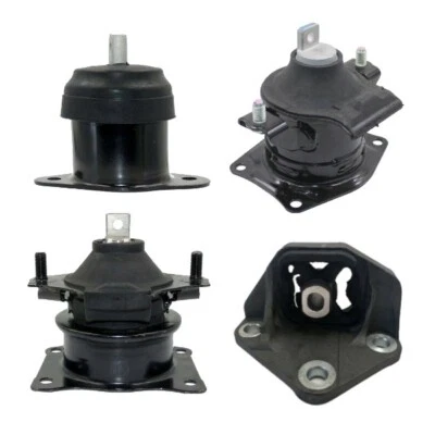 全新 4 件套发动机电机和变速器安装适用于 2004 - 2006 年讴歌 TL 3.2L 自动变速器 — 第 1/4 张图片