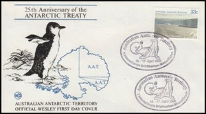 AUSTRALIAN ANTARCTIC TERRITORY 1988 SPECIAL CANCEL. SEAL COVER (ID:103/D4818) - Picture 1 of 1