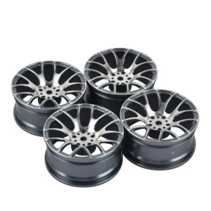 4 Stück Räder Alu-Felgen CNC Rim Für 1/10 RC Crawler On-Road Drift Racing Auto - Bild 1 von 7