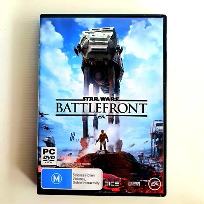 Star Wars Battlefront PC DVD ROM Game Scifi 4 Disc Gift Set By EA & Lucasfilm - Image 1 of 4
