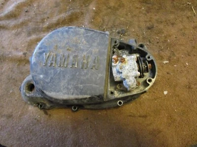 Yamaha DT 175 DT175 1980 embrague motor cubierta lateral bomba inyección tacómetro accionamiento Foto 1 de 2
