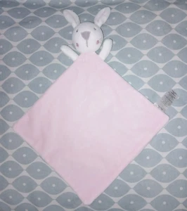 MATALAN BLANCO ROSA CONEJITO CONEJO MANTA CONFORT BEBÉ EDREDÓN BLANKIE CHUPETE - Imagen 1 de 2
