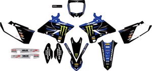 2024 D'Cor Visuals Star Monster Energy Yamaha Graphic Kit-YZ 125/250-15-21 - Mot - Picture 1 of 1