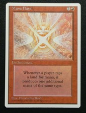 Mana Flare - Magic the Gathering (MTG) Card - 4th Edition - Red - Enchantment