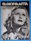 LILIAN HARVEY COVER FILM MAGAZIN FINNLAND 1936 GRETA GARBO ANNA KARENINA BILDER*
