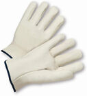 West Chester Medium Natural Standard Grain Cowhide Unlined Drivers Gloves - 1 Pa
