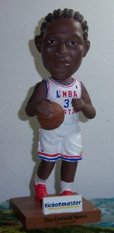 Ben Wallace #3 All-Star East Ticketmaster & Detroit News 8" Bobblehead Cover