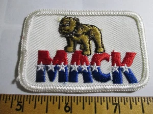 Mack Patch Vintage NOS Big Rig Semi 18 Wheelers Trucks Cab Transportation 70's - Picture 1 of 4