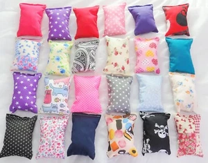 WOW*** 5 x Catnip cat Toy Play Pillow Cuddly Cushion 10 cm x 7 cm - Picture 1 of 4