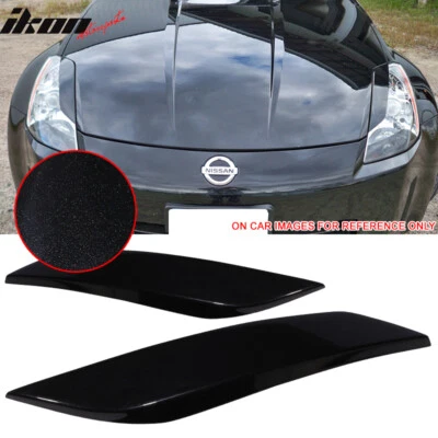 Pintura para cubierta de párpados de faros Nissan 350Z 03-09 #G41 negra metálica Foto 1 de 4