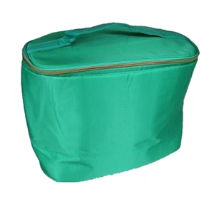 Bolso aislante Tupperware grande con cremallera característica con asa azul verdoso nuevo ❤ - Imagen 1 de 2
