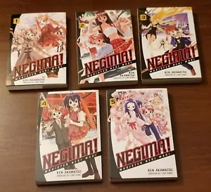 Negima manga lot. Volume 1-5 KEN AKAMATSU - Picture 1 of 12