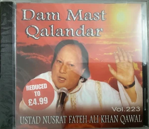 Dam Mast Qalandar Vol 223 By Ustad Nusrat Fateh Ali Khan - Qawwali CD - Picture 1 of 2