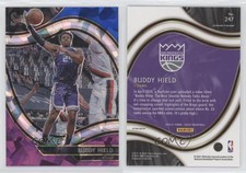 2020-21 Panini Select Courtside Blue White Purple Cracked Ice Prizm Buddy Hield