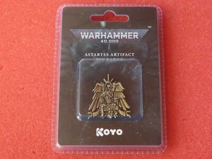 Warhammer 40,000 Adeptus Astartes Artifact Pin Badge NIB New Koyo Games Workshop - Picture 1 of 4