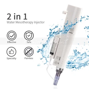 Handheld Water Mesotherapy Pen Hydra Dermabrasion Facial Meso Gun Machine - Picture 1 of 12