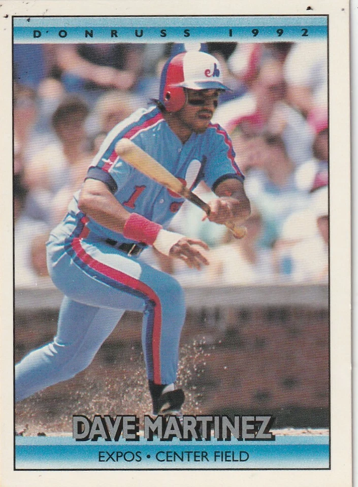 FREE SHIPPING-MINT-1992 Donruss Dave Martinez #732 EXPOS PLUS BONUS CARDS - Image 1 of 1