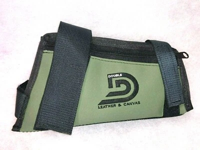 DOUBLE D LEATHER mine lab gpx 6000 padded control box cover ,protection , gold,metal detector