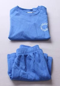 Zara Unisex Kid's Text T-Shirt And French Terry Shorts Set BL1 Deep Blue Size 5 - Picture 1 of 7