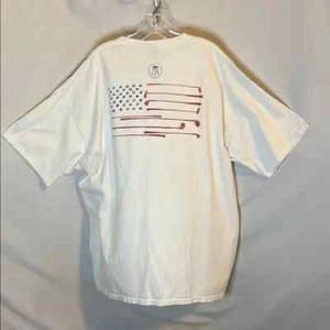 T-shirt maglietta con taschino bandiera golf sgabello bar taglia XXL bandiera patriottica - Foto 1 di 5