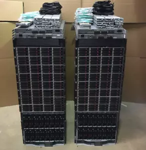 Dual HP EVA4400 C7000 G2 76.8TB 32x BL460c Gen8 4TB RAM 4Gbit FC SAN Solution! - Picture 1 of 7