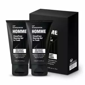 Dr.Banggiwon Homme Clean żel do golenia twarzy na piankę 120ml * 2 szt. - DARMOWA WYSYŁKA - Zdjęcie 1 z 1