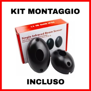 Coppia Fotocellule Fotocellula Universale Infrarossi Esterno Cancello Automatico - Foto 1 di 14