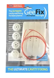 GeeFix - Schwerlast Gipskarton Befestigung (4er Pack Befestigungen) - Bild 1 von 9