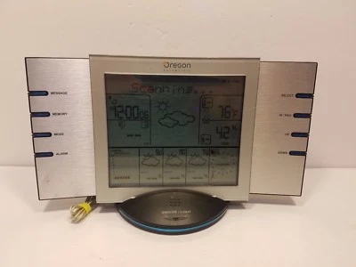 OREGON SCIENTIFIC WMS801 Pantalla Previsor Inalámbrico SENSOR NO INCLUIDO - Imagen 1 de 4