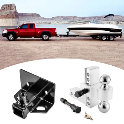 Enganche de remolque de 2"" con bola de 2" y 2-5/16" para Dodge Dakota 2005-06 07 08 09 10 Foto 1 de 4