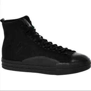 Adidas Y-3 Yuben Mid Top Sneakers Scarpe da Ginnastica EH1385 - Nero - UK 10,5 - Foto 1 di 3