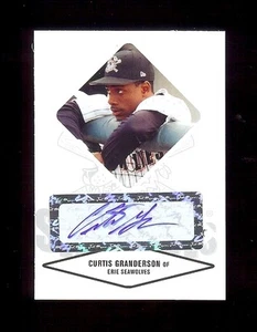 CURTIS GRANDERSON Dodgers - Certified Baseball Rookie Card AUTOGRAPH RC xx/825 - Picture 1 of 1