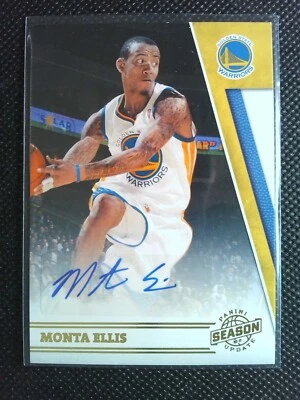 2010-11 Panini Season Update - Monta Ellis #165 /299 - Signatures Autograph - Image 1 of 2