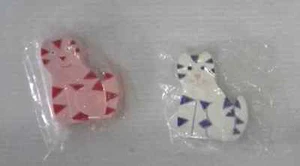 Hand-Painted Cat Couple - Vietnam - - Picture 1 of 1