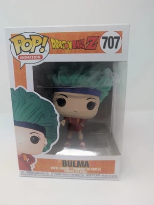 Funko Pop Animación Dragon Ball Z Bulma 707 Figura Vinilo DBZ Anime Foto 1 de 4