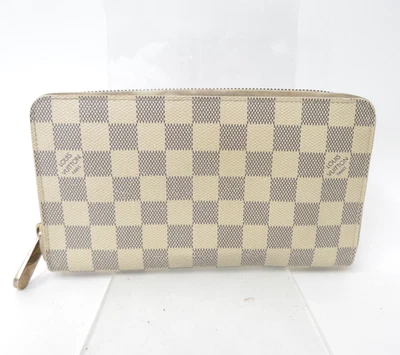LOUIS VUITTON Damier Azur Zippy Organizer Zipper Long Wallet S#47428 - Image 1 of 4