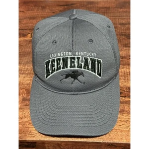 Mütze Kappe Keeneland Rennstrecke bestickt marineblau verstellbar - Bild 1 von 6