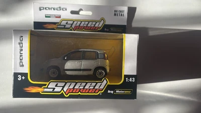 Fiat Panda Motorama 1/43 Argento - Speed Power - Spedizione veloce - Immagine 1 di 4