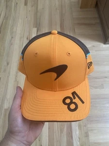 Oscar Piastri McLaren Racing Formula 1 Cap - 2024 Grand Prix Hat - Picture 1 of 6