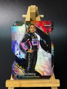 2024 Topps Finest Formula 1 F1 Sophia Florsch Refractor Chrome F3 #162 45/75 die - Picture 1 of 2