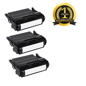 3PK 39V2513 Black Toner Cartridge Compatible with IBM InfoPrint 1832DN, 1832N - Picture 1 of 1