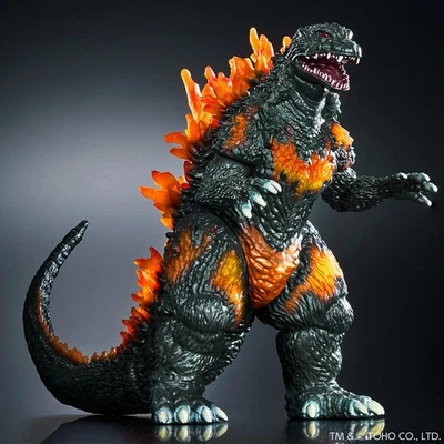 Bandai Japan Burning Millennium Godzilla Soft Vinyl Figure 145mm NEW PLS - Image 1 of 4