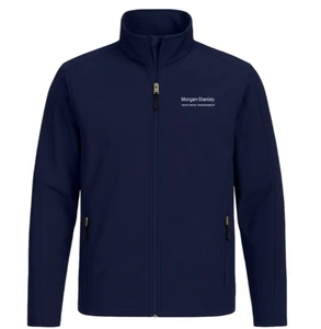 Neu mit Etikett 100 % authentische Morgan Stanley Investment Management Finanzjacke blau M - Bild 1 von 2