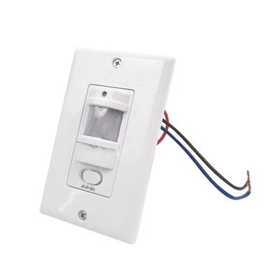 AC220V PIR Indoor Motion Sensor Light Switch Wall Occupancy Detector Auto On/Off - Image 1 of 4