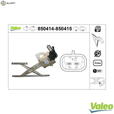 WINDOW REGULATOR 850414 FOR TOYOTA YARIS/VITZ/VERSO/FUN/CARGO VITZ/ECHO 1.3L - Image 1 of 4