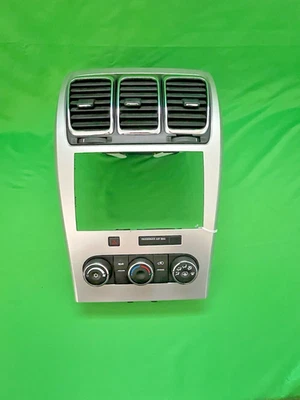 GMC Acadia 2007-2012 control de clima con ventilaciones de aire acondicionado/pantalla de información bisel OEM Foto 1 de 4